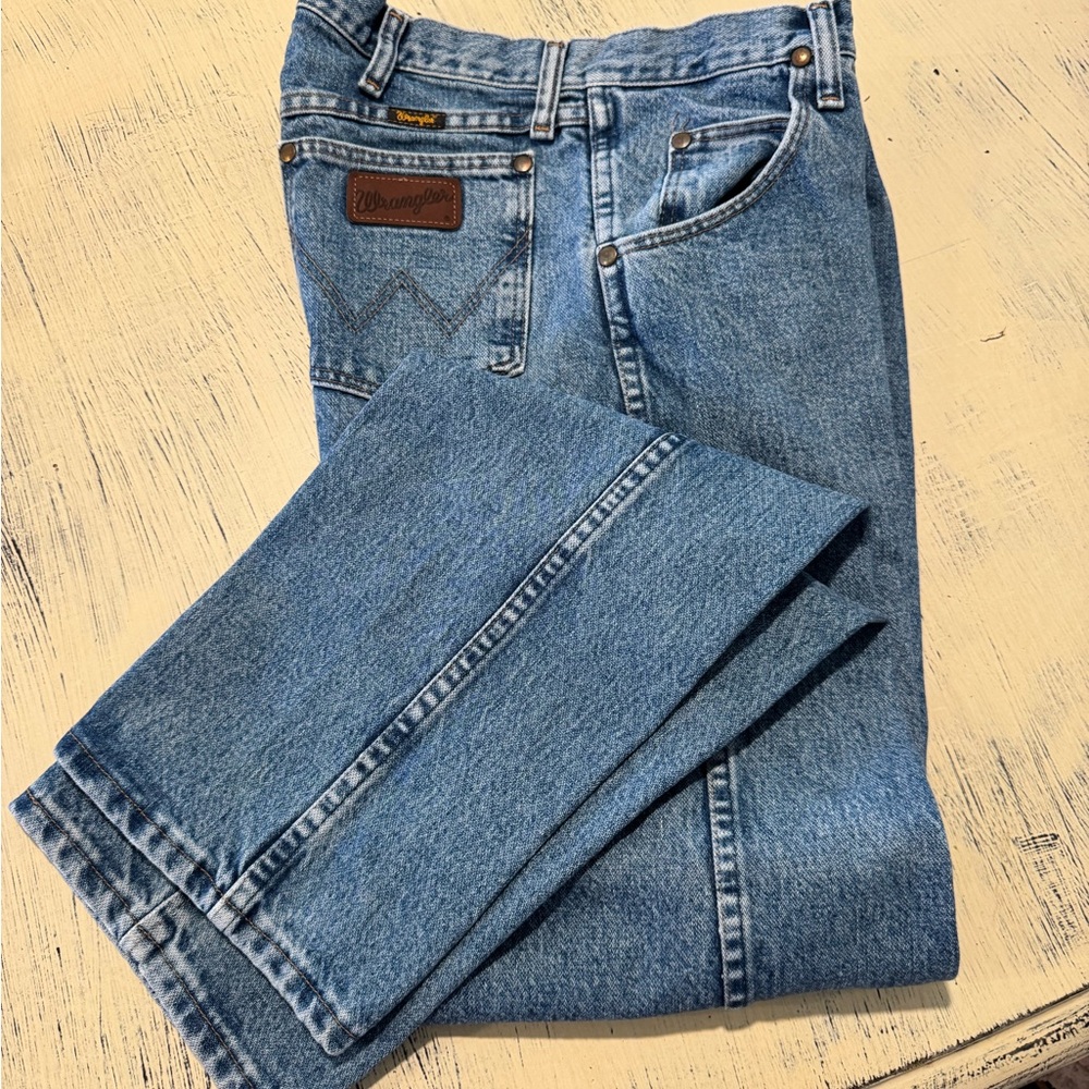 Wrangler Men's Regular Fit Denim Jeans